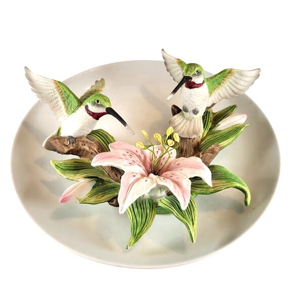 Seymour Mann Hummingbird Plate 1995 Mario Bernini Connoisseur 15303/25000 - Picture 13 of 15